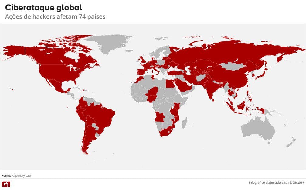 Ciberataques em larga escala atingem empresas no mundo e afetam Brasil 1 apaque cibernetico desatque - Ciberataques em larga escala atingem empresas no mundo e afetam Brasil
