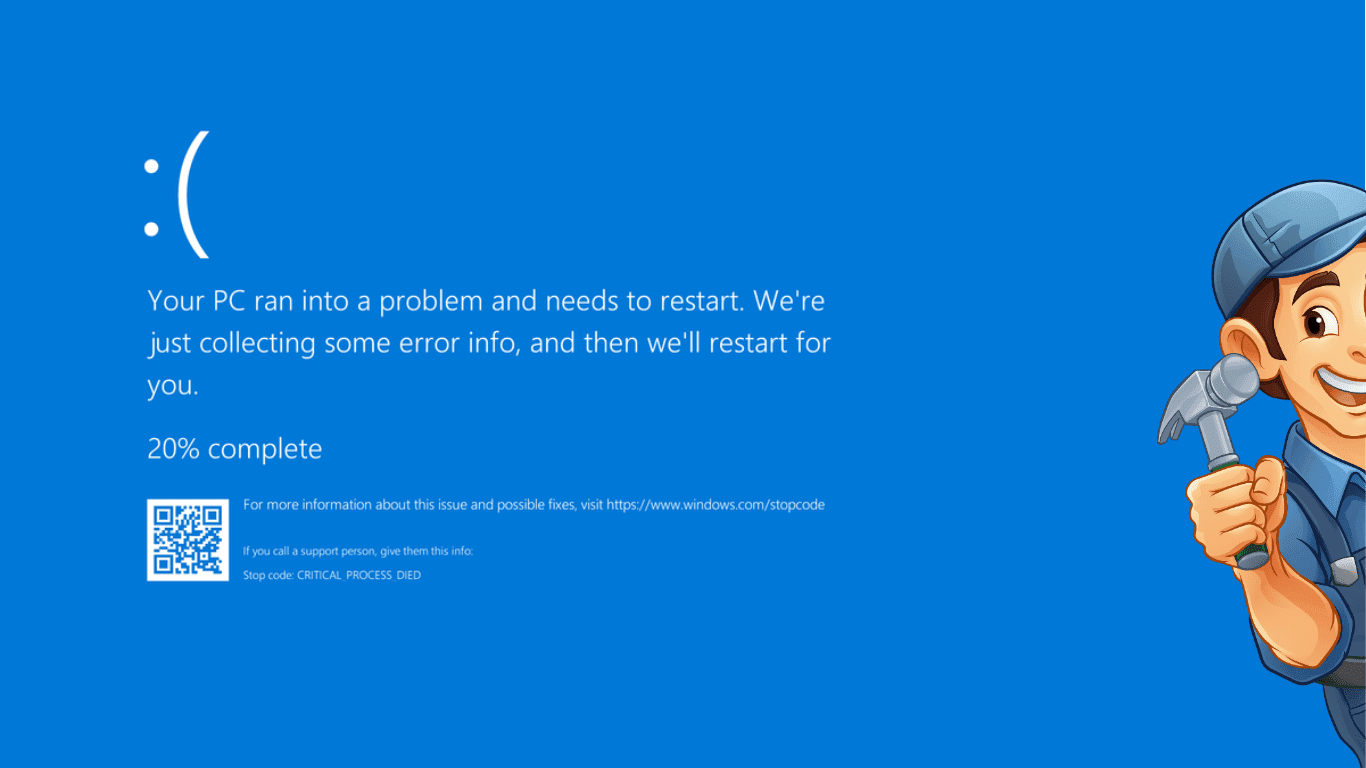 Como Resolver a temida Tela Azul no Windows 11 1 Tela azul de erro do Windows